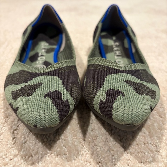 Rothy's The Point Camouflage Slip On Flats 7.5 - Picture 5 of 7
